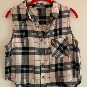 Cropped Flannel